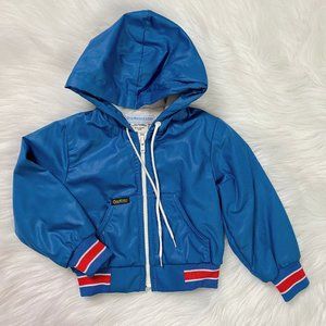 Vintage 80s Osh Kosh Boys Blue Spring Jacket 24M